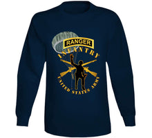 Load image into Gallery viewer, Army - Infantry - Follow Me - Ranger Tab - Paratrooper X 300 Classic T Shirt, Crewneck Sweatshirt, Hoodie, Long Sleeve
