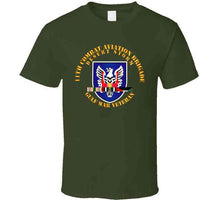 Load image into Gallery viewer, Army - 11th Combat Aviation Brigade W Ds Svc Ribbons Wo Dropshadow Classic T Shirt, Crewneck Sweatshirt, Hoodie, Long Sleeve