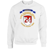 Load image into Gallery viewer, Army - 24th Engineer Group (construction) - 1954 - 1972 W Germany Tab X 300 Classic T Shirt, Crewneck Sweatshirt, Hoodie, Long Sleeve