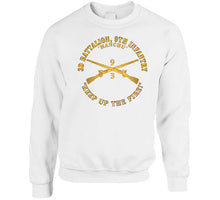 Load image into Gallery viewer, Army - 3d Bn 9th Infantry Regiment - Keep Up The Fire W In Branch X 300 Classic T Shirt, Crewneck Sweatshirt, Hoodie, Long Sleeve