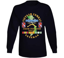 Load image into Gallery viewer, Vietnam Combat Infantry Veteran W 198th Inf Bde Ssi X 300 T Shirt
