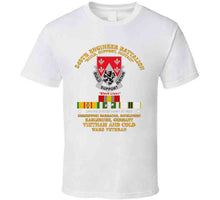 Load image into Gallery viewer, Army - 249th Engineer Bn - Karlsruhe, Germany W Vn And Cold Svc Classic T Shirt, Crewneck Sweatshirt, Hoodie, Long Sleeve