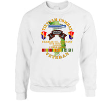 Load image into Gallery viewer, Army - Vietnam Combat Vet - C Co 75th Infantry (Ranger) - I Field Force SSI Classic T Shirt, Crewneck Sweatshirt, Hoodie, Long Sleeve