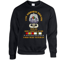 Load image into Gallery viewer, Army - 1st Airborne Bde - Txarng - Cold War Vet Wo Parachute W Cold Svc X 300 Classic T Shirt, Crewneck Sweatshirt, Hoodie, Long Sleeve