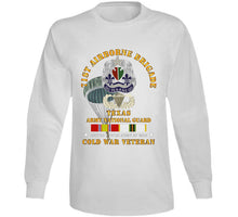 Load image into Gallery viewer, Army - 1st Airborne Brigade - Txarng - Cold War Veteran W Cold Svc X 300 Classic T Shirt, Crewneck Sweatshirt, Hoodie, Long Sleeve