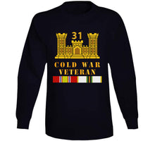 Load image into Gallery viewer, Army - 31st Engineer Battalion - Eng Branch - Cold War Vet W Cold Svc Classic T Shirt, Crewneck Sweatshirt, Hoodie, Long Sleeve