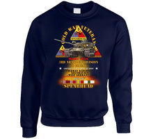 Load image into Gallery viewer, Army - Cold War Vet - 3rd Armored Division - Gelnhausen, Germany - M60a1 Tank - Spearhead W Fire - 1973-76 W Dui - Cold X 300 Classic T Shirt, Crewneck Sweatshirt, Hoodie, Long Sleeve, Mug