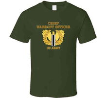 Load image into Gallery viewer, Army - Emblem - Warrant Officer 5 - Cw5 W Eagle - Us Army Classic T Shirt, Crewneck Sweatshirt, Hoodie, Long Sleeve