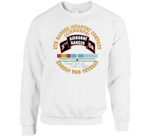 Load image into Gallery viewer, 5th Ranger Infantry Company - Airborne - Korea W Svc Ribbons X 300 Classic T Shirt, Crewneck Sweatshirt, Hoodie, Long Sleeve