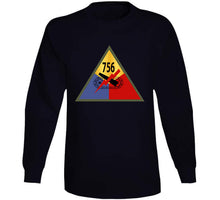Load image into Gallery viewer, Army - 756th Tank Battalion Ssi Classic T Shirt, Crewneck Sweatshirt, Hoodie, Long Sleeve
