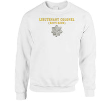 Load image into Gallery viewer, Army - Lieutenant Colonel - Retired X 300 Classic T Shirt, Crewneck Sweatshirt, Hoodie, Long Sleeve