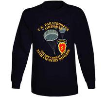 Load image into Gallery viewer, Us Paratrooper - 4th Bde Cbt Tm - 25th Infantry Div Classic T Shirt, Crewneck Sweatshirt, Hoodie, Long Sleeve