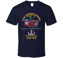 Load image into Gallery viewer, Army - 82nd Airborne Div - Beret - Mass Tac - Maroon  - 82nd Avn Regt - Demolitions - Iraq War T Shirt
