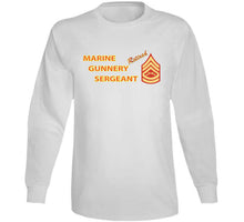 Load image into Gallery viewer, Usmc - Marine Gunnery Sgt - Retired X 300 T Shirt