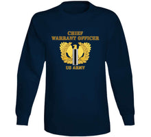Load image into Gallery viewer, Army - Emblem - Warrant Officer 5 - Cw5 W Eagle - Us Army Classic T Shirt, Crewneck Sweatshirt, Hoodie, Long Sleeve