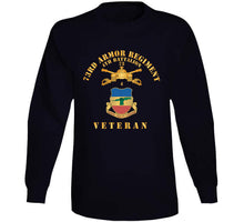 Load image into Gallery viewer, 4th Battalion 73rd Armor Regiment - Veteran W Dui Wo At War - Br Long Sleeve Tee