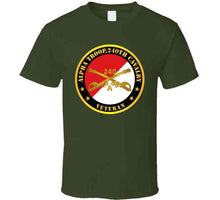 Load image into Gallery viewer, Army - Alpha Troop, 240th Cavalry Branch Veteran - Red - White X 300 Classic T Shirt, Crewneck Sweatshirt, Hoodie, Long Sleeve