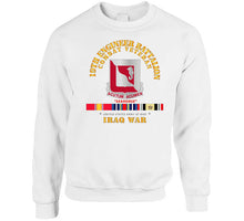 Load image into Gallery viewer, Army - 19th Engineer Battalion - Iraq War W Svc Classic T Shirt, Crewneck Sweatshirt, Hoodie, Long Sleeve