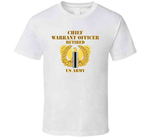 Load image into Gallery viewer, Army - Emblem - Warrant Officer 5 - Cw5 W Eagle - Us Army - Retired - Flat X 300 Classic T Shirt, Crewneck Sweatshirt, Hoodie, Long Sleeve