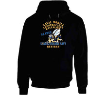Load image into Gallery viewer, Navy - Seabee - Retired X 300 Classic T Shirt, Crewneck Sweatshirt, Hoodie, Long Sleeve