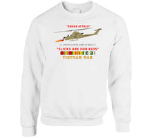 Load image into Gallery viewer, Army - Ah-1 Cobra - Snake Attack - Slicks Are For Kids W Vn Svc Classic T Shirt, Crewneck Sweatshirt, Hoodie, Long Sleeve