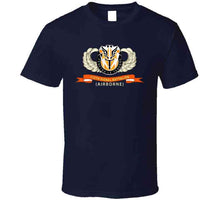 Load image into Gallery viewer, Army - 112th Signal Battalion W Airborne Badge - Dui - Ribbon X 300 Classic T Shirt, Crewneck Sweatshirt, Hoodie, Long Sleeve