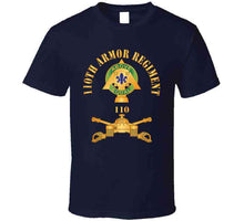 Load image into Gallery viewer, 110th Armor Regiment | Unit Insignia Apparel T-shirts