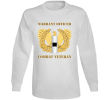 Load image into Gallery viewer, Emblem - Warrant Officer - Wo1 - Combat Veteran X 300 T Shirt