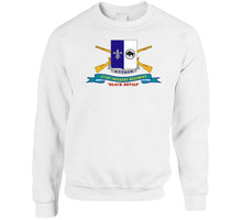 Load image into Gallery viewer, Army - 371st Infantry Regiment - Black Devils (v0) W Br - Ribbon Classic T Shirt, Crewneck Sweatshirt, Hoodie, Long Sleeve