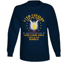 Load image into Gallery viewer, Army - 5th Squadron 17th Cavalry - Air Cav - Camp Gary Owen Korea Classic T Shirt, Crewneck Sweatshirt, Hoodie, Long Sleeve