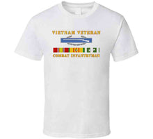 Load image into Gallery viewer, Army - Vietnam Veteran - Cbt Infantryman W Cib Vn Svc Classic T Shirt, Crewneck Sweatshirt, Hoodie, Long Sleeve