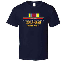 Load image into Gallery viewer, Army - Camp Mckall, Nc W Svc Wwii W Streamer X 300 Classic T Shirt, Crewneck Sweatshirt, Hoodie, Long Sleeve