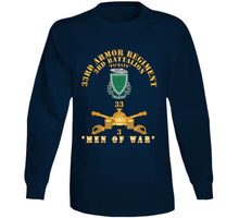 Load image into Gallery viewer, 3rd Bn 33rd Armor Branch W 33rd Armor Pickles Dui - Men Of War - X 300 Classic T Shirt, Crewneck Sweatshirt, Hoodie, Long Sleeve