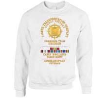 Load image into Gallery viewer, Army - 1438th Trans Company - Camp Holland Afghanistan Vet W Afghan Svc X 300 Classic T Shirt, Crewneck Sweatshirt, Hoodie, Long Sleeve