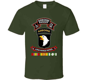 Ssi - Vietnam - L Co 75th Ranger - 101st Abn - Lrsd W Vn Svc X 300 Classic T Shirt, Crewneck Sweatshirt, Hoodie, Long Sleeve