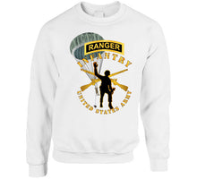 Load image into Gallery viewer, Army - Infantry - Follow Me - Ranger Tab - Paratrooper X 300 Classic T Shirt, Crewneck Sweatshirt, Hoodie, Long Sleeve