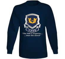 Load image into Gallery viewer, Army - Jag Corps Crest - Pen Is Mighter X 300 Classic T Shirt, Crewneck Sweatshirt, Hoodie, Long Sleeve