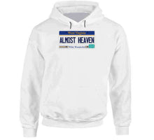 Load image into Gallery viewer, Govt - License - Wv - Almost Heaven Classic T Shirt, Crewneck Sweatshirt, Hoodie, Long Sleeve