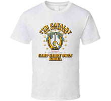 Load image into Gallery viewer, Army - 4th Squadron 7th Cavalry - Camp Gary Owen Korea Classic T Shirt, Crewneck Sweatshirt, Hoodie, Long Sleeve
