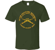 Load image into Gallery viewer, Army - 167th Infantry Regiment - We Shall Drive Forward - Infantry Branch X 300 Classic T Shirt, Crewneck Sweatshirt, Hoodie, Long Sleeve
