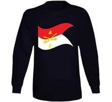 Load image into Gallery viewer, F Troop, 4th Cavalry Regiment - Guidon - Gold - Waving Classic T Shirt, Crewneck Sweatshirt, Hoodie, Long Sleeve
