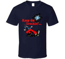 Load image into Gallery viewer, Keep On Truckin - Cmyk W Stars And Disco Ball X 300 Classic T Shirt, Crewneck Sweatshirt, Hoodie, Long Sleeve