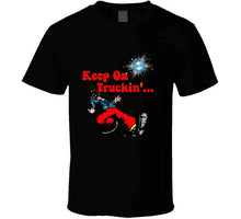 Load image into Gallery viewer, Keep On Truckin - Cmyk W Stars And Disco Ball X 300 Classic T Shirt, Crewneck Sweatshirt, Hoodie, Long Sleeve