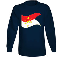 Load image into Gallery viewer, F Troop, 4th Cavalry Regiment - Guidon - Gold - Waving Classic T Shirt, Crewneck Sweatshirt, Hoodie, Long Sleeve