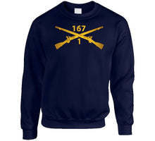 Load image into Gallery viewer, Army - 1st Bn, 167th Infantry - Inf Branch Wo Txt X 300 Classic T Shirt, Crewneck Sweatshirt, Hoodie, Long Sleeve
