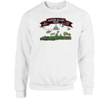 Load image into Gallery viewer, D Troop 4th Cav - Hunter-killer Team W Aircraft Classic T Shirt, Crewneck Sweatshirt, Hoodie, Long Sleeve
