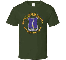 Load image into Gallery viewer, Army - 369th Infantry Regiment - Dui - First Draw - Black Rattlers Classic T Shirt, Crewneck Sweatshirt, Hoodie, Long Sleeve
