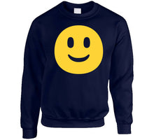 Load image into Gallery viewer, Emoji 1 - Happy Face W Transparent Eyes And Mouth X 300 Classic T Shirt, Crewneck Sweatshirt, Hoodie, Long Sleeve