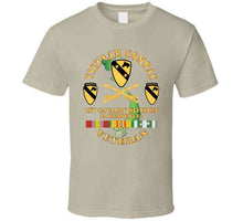 Load image into Gallery viewer, Vietnam Combat Veteran W 1st Cav Dui X 300 T Shirt