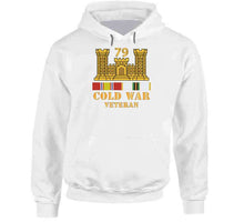 Load image into Gallery viewer, Army - 79th Engineer Battalion - Eng Branch - Cold War Veteran W Cold Svc - Classic T Shirt, Crewneck Sweatshirt, Hoodie, Long Sleeve